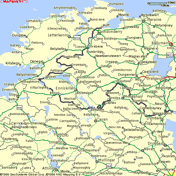 Die Midlands und der Nordwesten